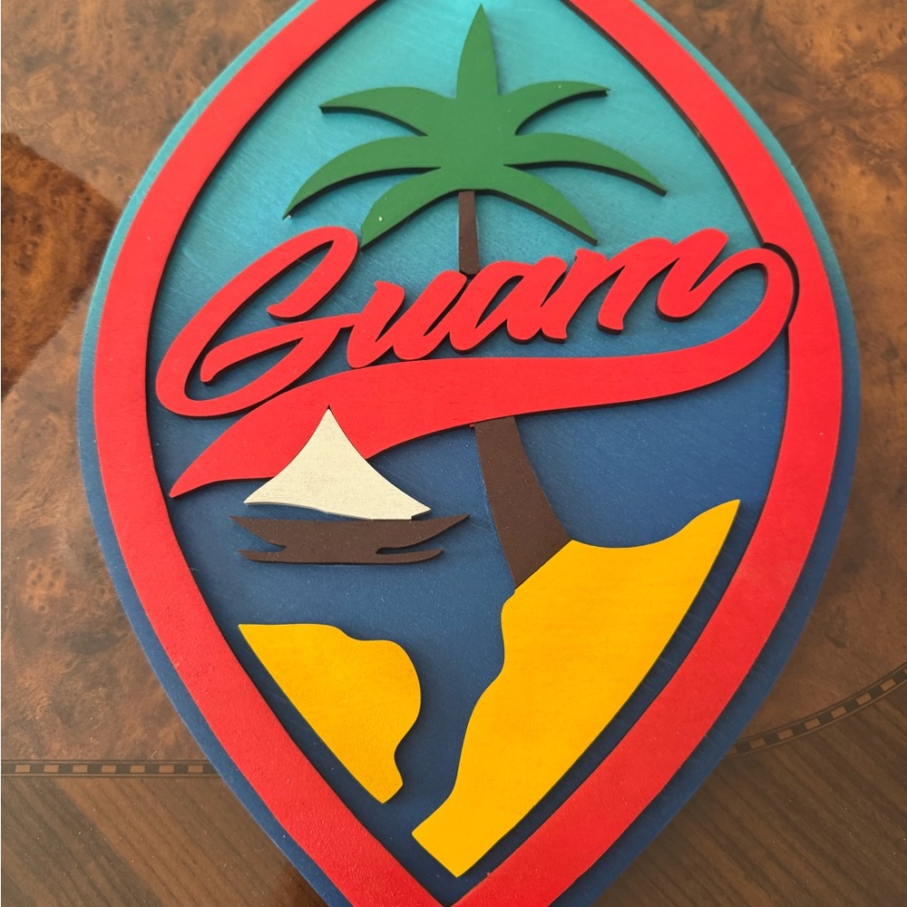 Guam Decorative Wall Plaque